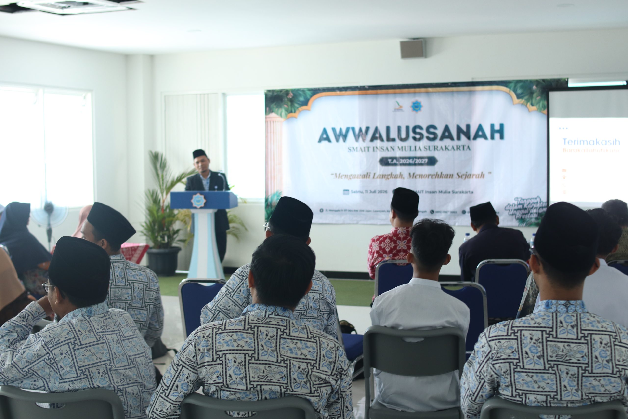 Sambut Tahun Ajaran Baru 2026/2027, SMAIT Insan Mulia Surakarta Gelar Awalussanah Bagi Siswa Baru dan Orang Tua